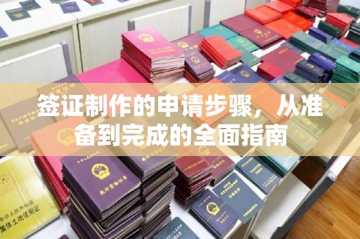 吉木乃签证制作的申请步骤，从准备到完成的全面指南
